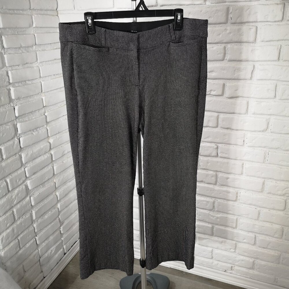 Lane Bryant Ladies Size 18L Black & Grey Blend "The Allie" Dress Pants